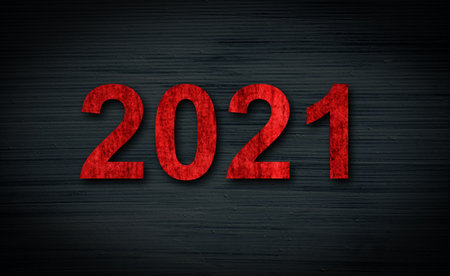 2021 Happy New Year background.