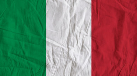 Grunge Flag of Italy backgroundの写真素材