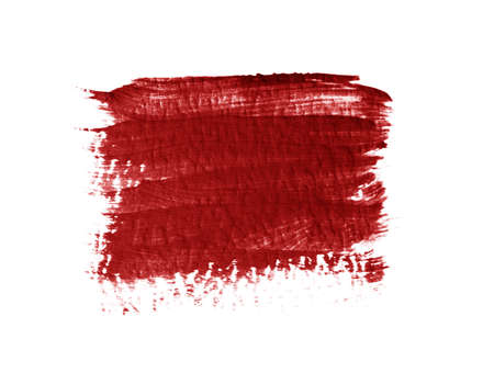 Abstract red watercolor on white background.の写真素材