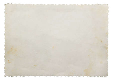 old paper texture on whiteの写真素材
