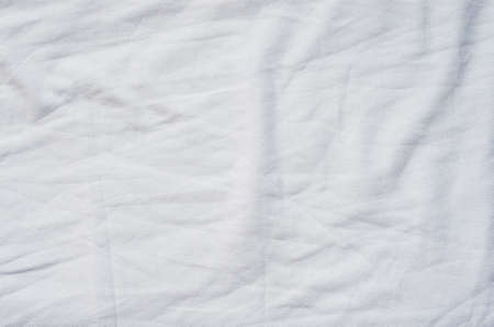 Old white canvas textured backgroundの写真素材
