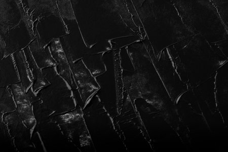 Black abstract background in watercolorの写真素材