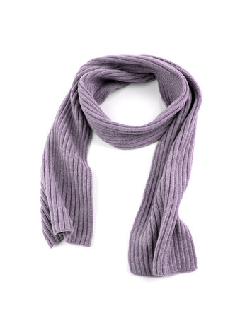 Pink scarf on a white background.の写真素材