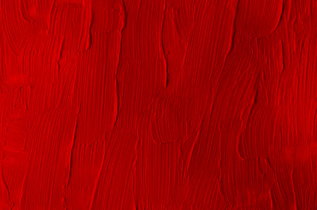 artists oil paints red background textureの写真素材