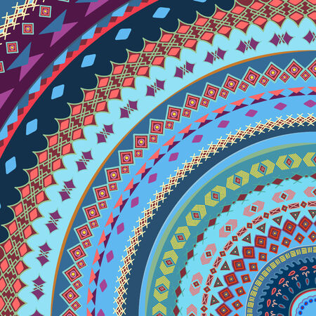Abstract background of the circle.   Painted by hand.のイラスト素材