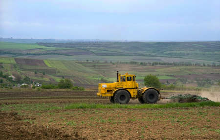 TRACTOR TREATS FIELDの写真素材
