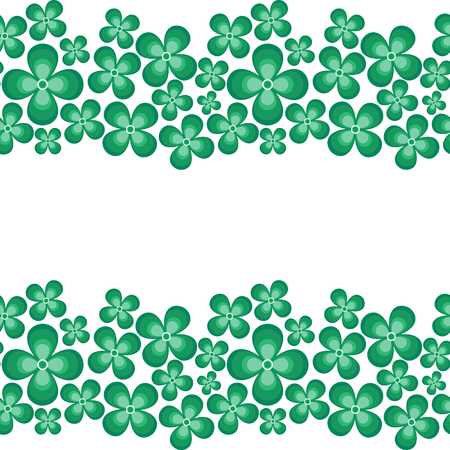 Seamless stripes background .St. Patricks day vectorのイラスト素材