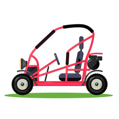 Vector golf car icon .の写真素材
