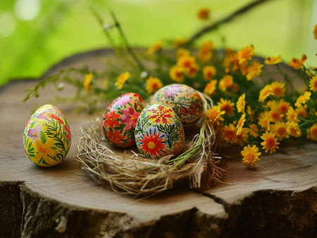 Decorated Easter Egg Arrangementの素材