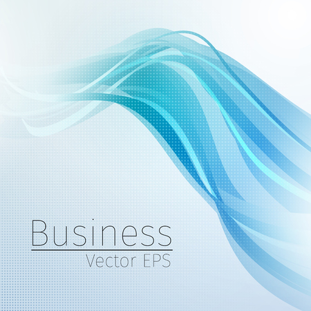 Vector wavy abstract  background for business and technology.のイラスト素材