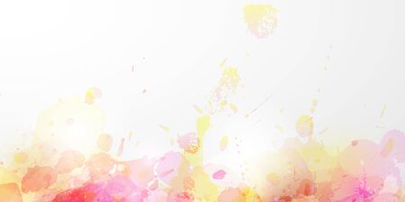 Vector abstract watercolor background. Delicate and light.のイラスト素材
