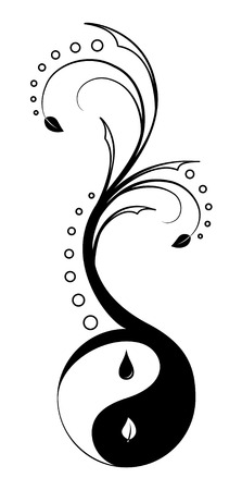 Yin Yangのイラスト素材