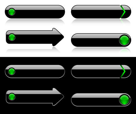 Buttons for webのイラスト素材