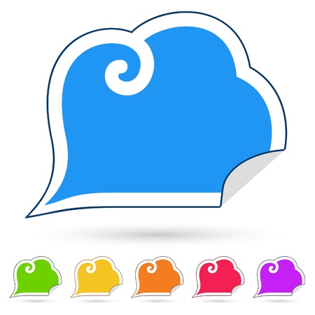 Speech bubblesのイラスト素材