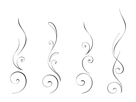 Abstract swirly decoration 4のイラスト素材