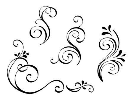 design element. illustration in vectorのイラスト素材