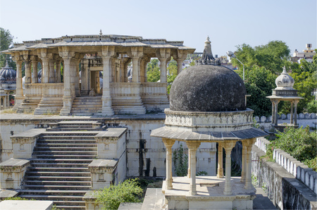 memorable construction a monument in the form of a dome and the templeの写真素材