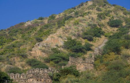 Chittorgarh an ancient fort in Indiaの写真素材