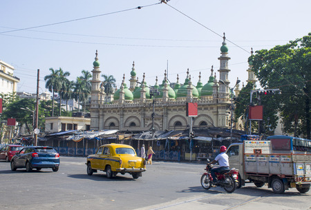 Beautiful landscape of the city of Kolkata in India