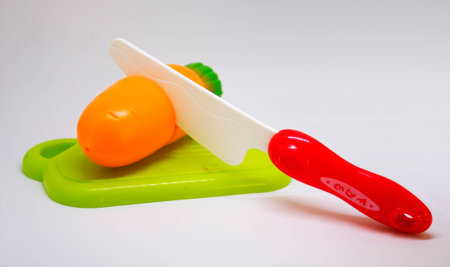 Plastic carrotの写真素材