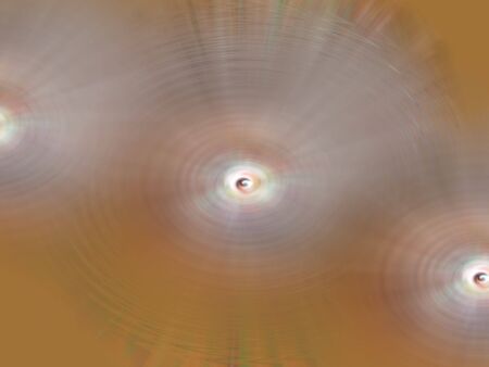 Abstract blur brown background with waves, illustrationの写真素材