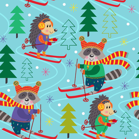 seamless pattern - vector illustrationのイラスト素材