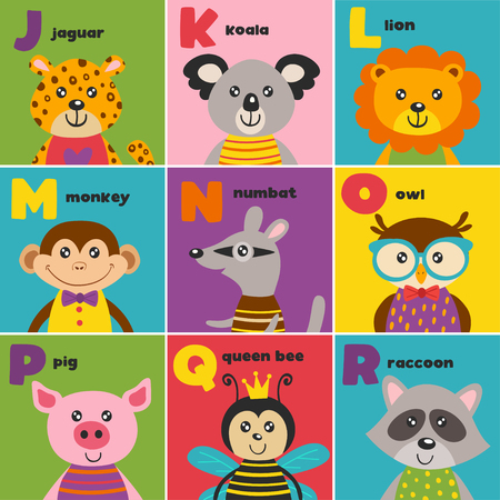 J to R - vector illustrationのイラスト素材