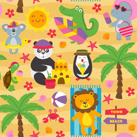 seamless pattern - vector illustrationのイラスト素材