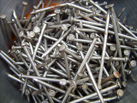 big iron nailsの写真素材