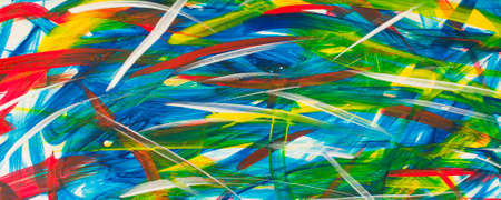 Abstract acrylic painted background. hand painted on paper