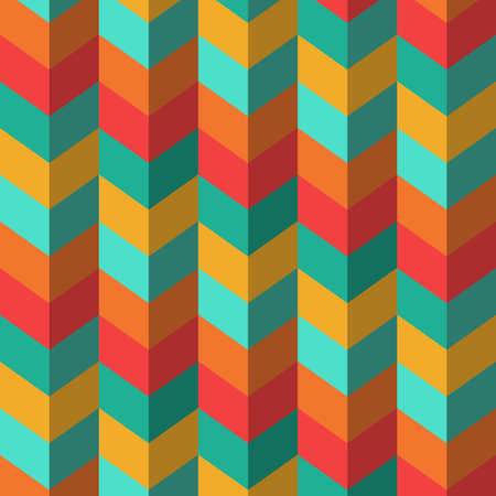 Abstract geometric background with multi-colored stripes waves-vector