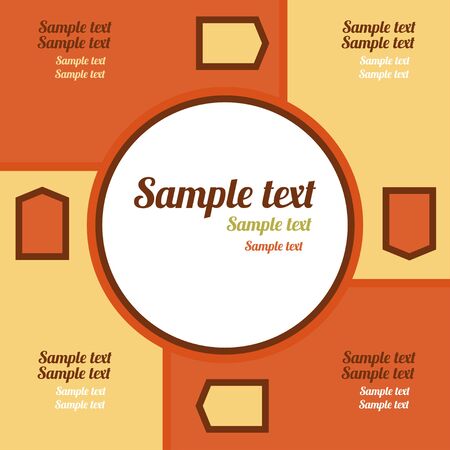 Infographics template design - vectorのイラスト素材