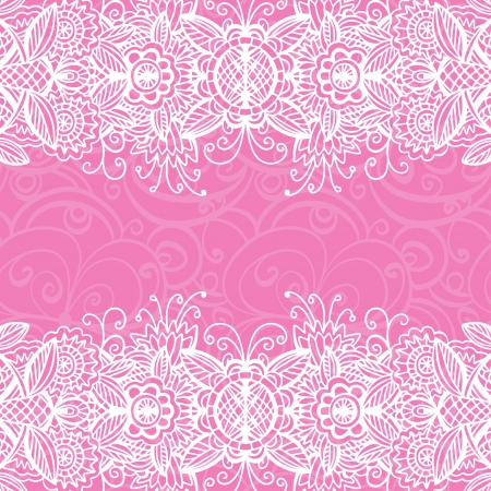Pink floral pattern background with space for text のイラスト素材
