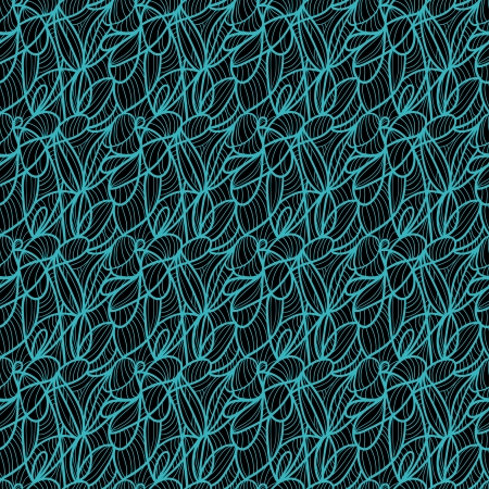 Abstract floral seamless patternのイラスト素材