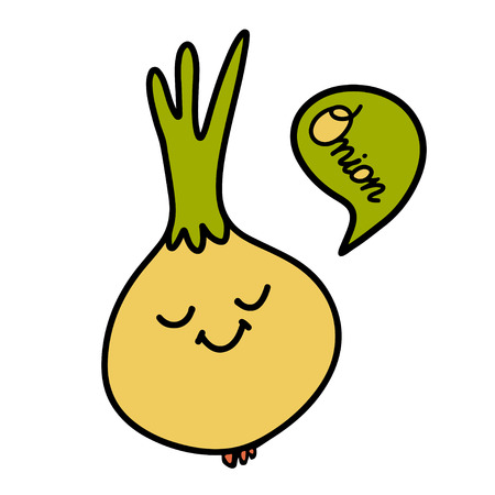 Sketch onion - vectorのイラスト素材