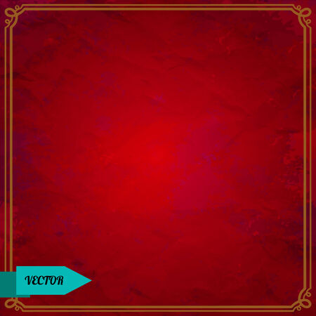 Retro grunge background with frame - vectorのイラスト素材