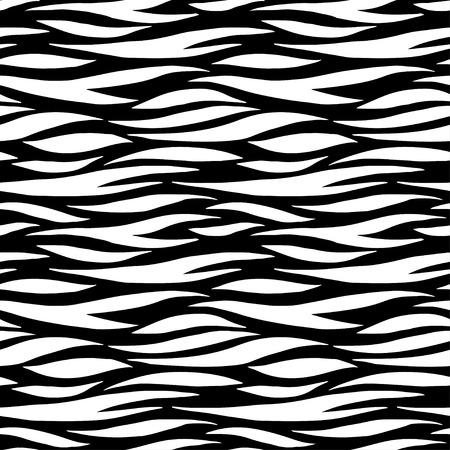 Abstract print animal seamless pattern. Zebra, tiger stripes. Striped repeating background texture. Cloth design. Wallpaperのイラスト素材