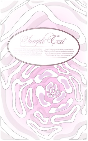 abstract floral  backgroundのイラスト素材