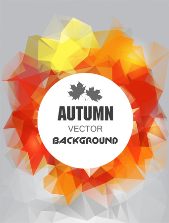 Autumn background abstractのイラスト素材
