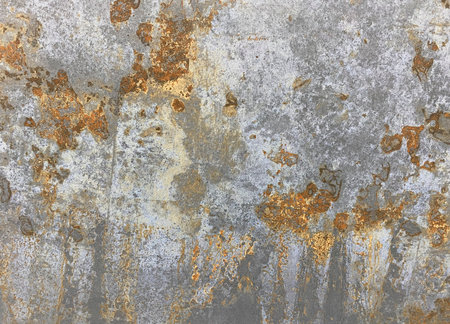 Metal texture with scratches and cracks which can be used as a background
