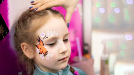 childrens makeup face paint drawings Girls face painting