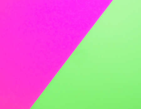 Pink and green paper texture, background. Colored paper pattern.の写真素材