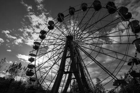 ferris wheelの写真素材