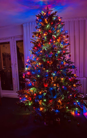 Christmas tree decoration. High quality photoの写真素材