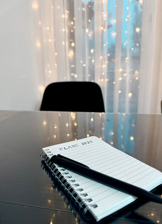 Magazine cover mockup design. blank magazine mockup on green marble stone coffee table, shadow overlay. High quality photoの写真素材