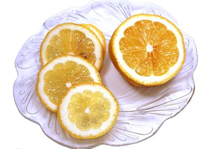 Ripe lemonの写真素材