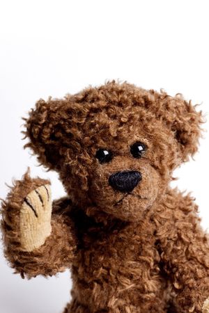 Beautiful toy , bear Teddy.の写真素材