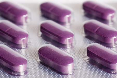 pills of a tablet in packingの写真素材