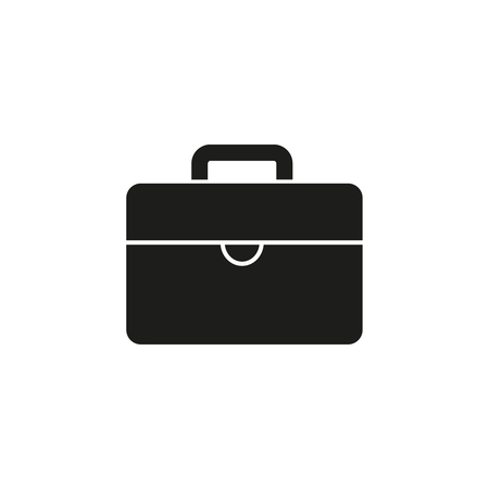 Bag black iconのイラスト素材