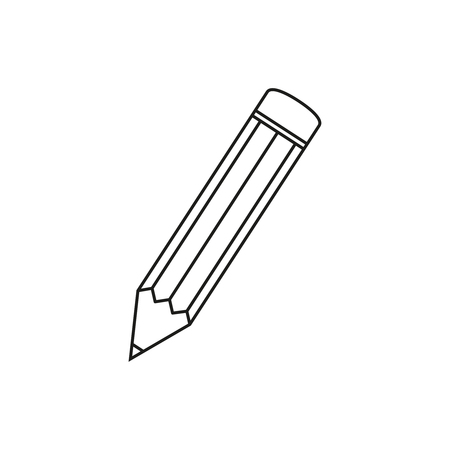 Pencil of school iconのイラスト素材